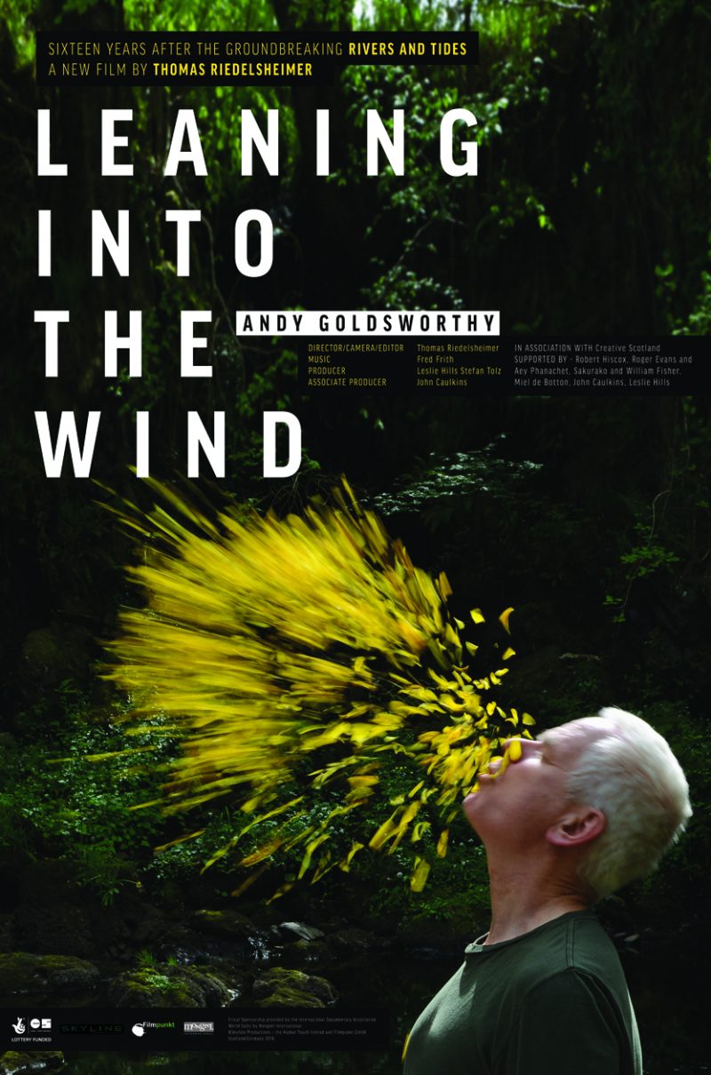LEANING INTO THE WIND: ANDY GOLDSWORTHY