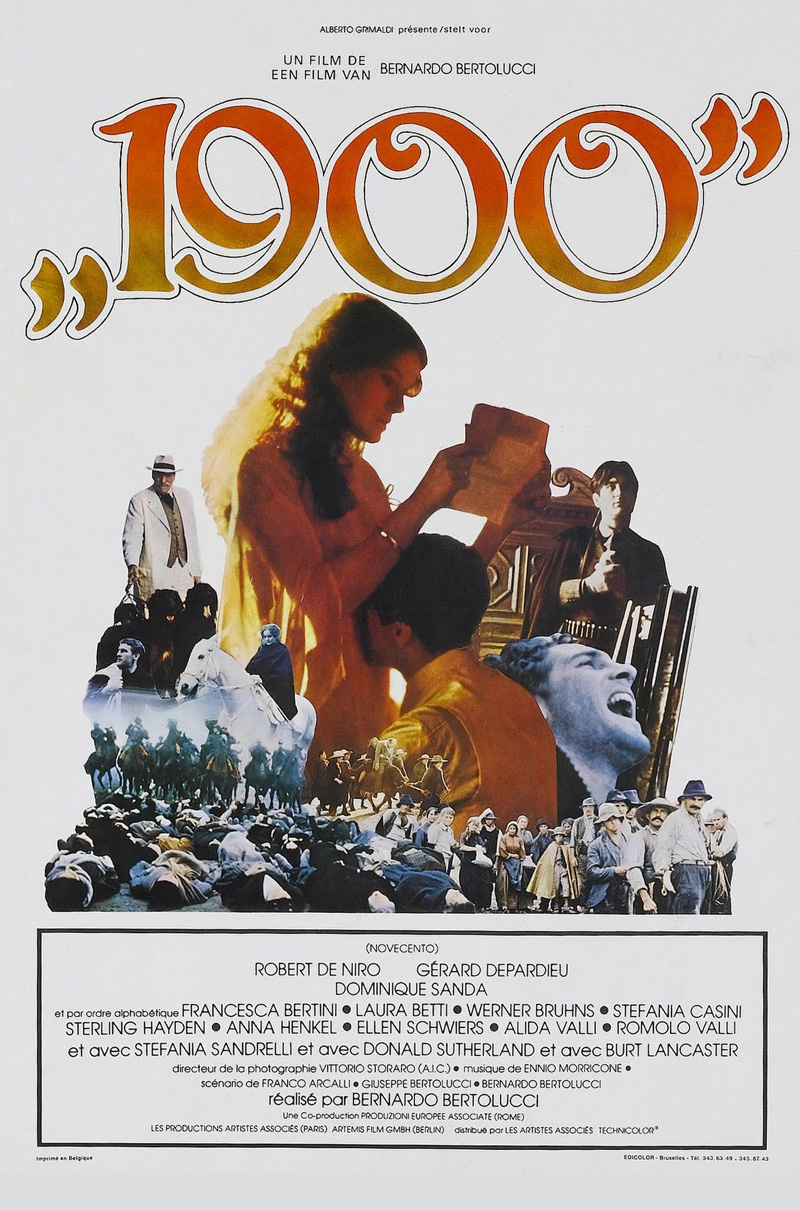 Novecento 1900 NOVECENTO 1900 inscribed By Bertolucci Original