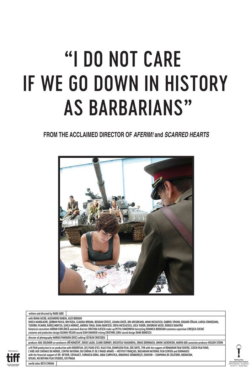 I DO NOT CARE IF WE GO DOWN IN HISTORY AS BARBARIANS