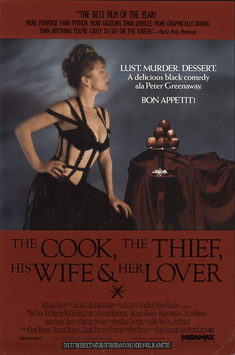 THE COOK, THE THIEF, HIS WIFE & HER LOVER