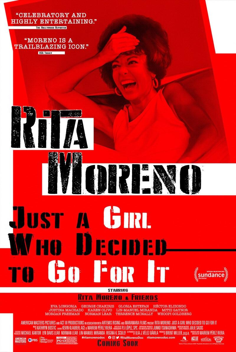 RITA MORENO: JUST A GIRL WHO DECIDED TO GO FOR IT