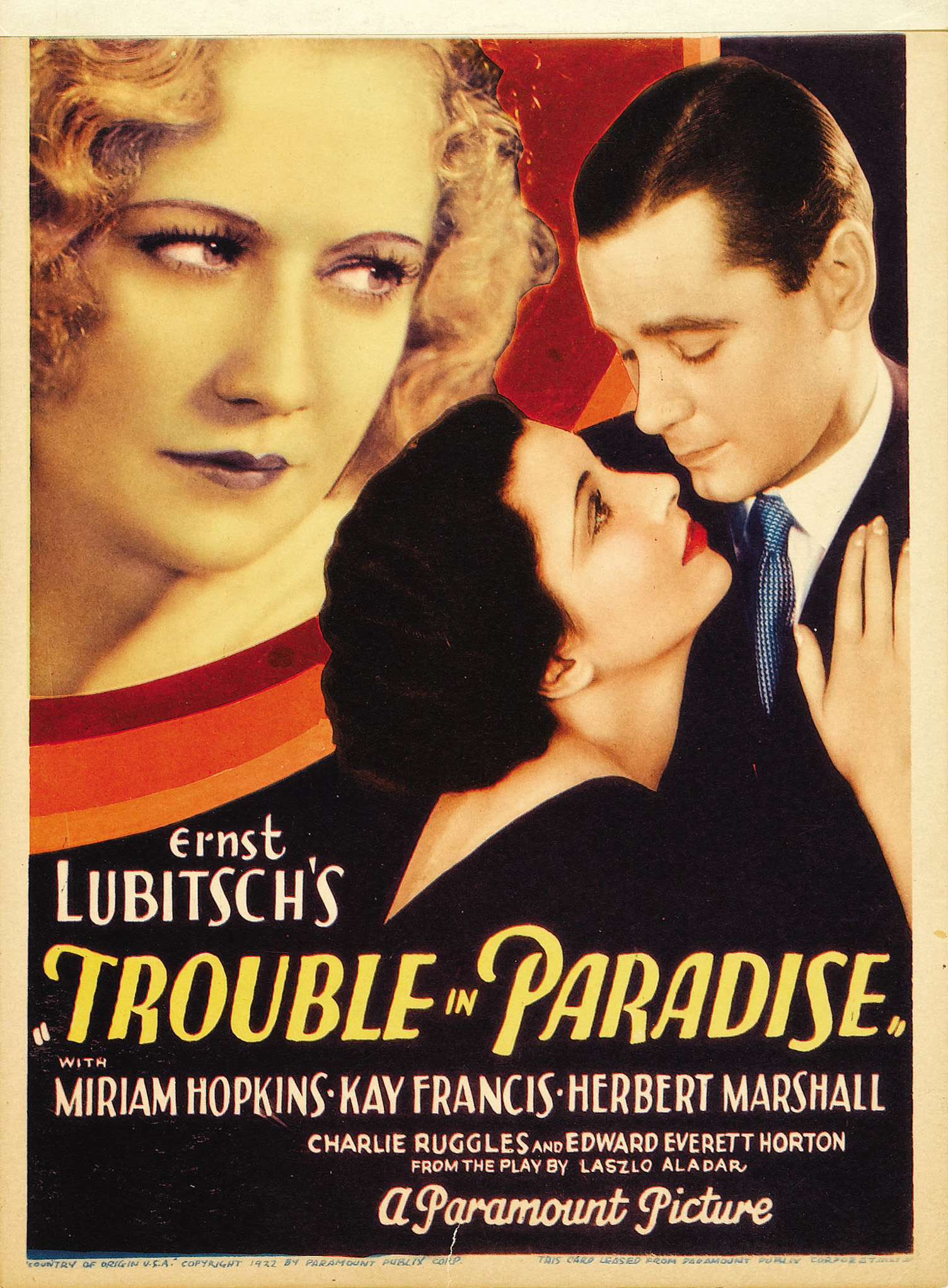 TROUBLE IN PARADISE (35mm) | Austin Film Society