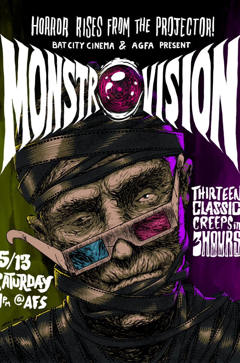 BAT CITY CINEMA & AGFA Present: MONSTR-O-VISION!