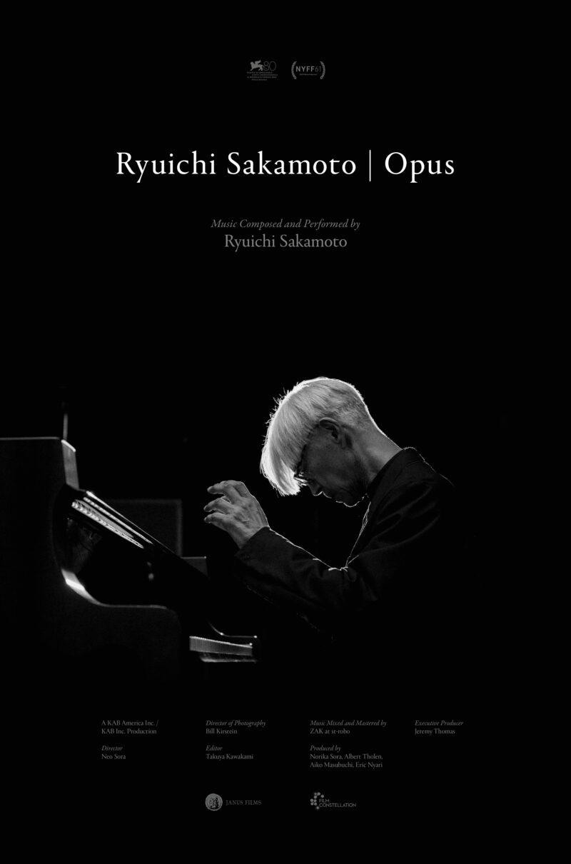 RYUICHI SAKAMOTO: OPUS