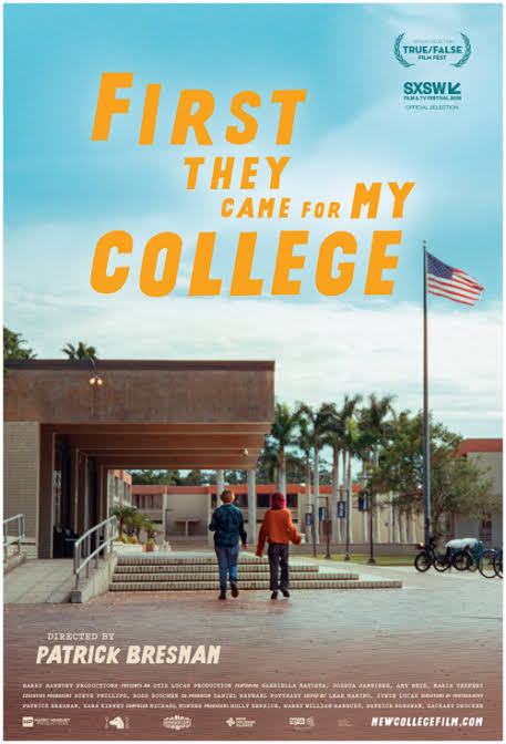 FIRST THEY CAME FOR MY COLLEGE