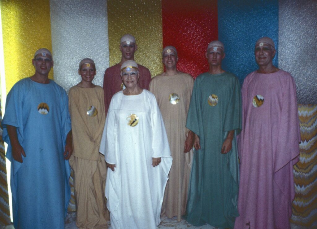 Still from Unarius production ROOTS OF THE EARTHMAN, 1978, courtesy Unarius Educational Foundation
