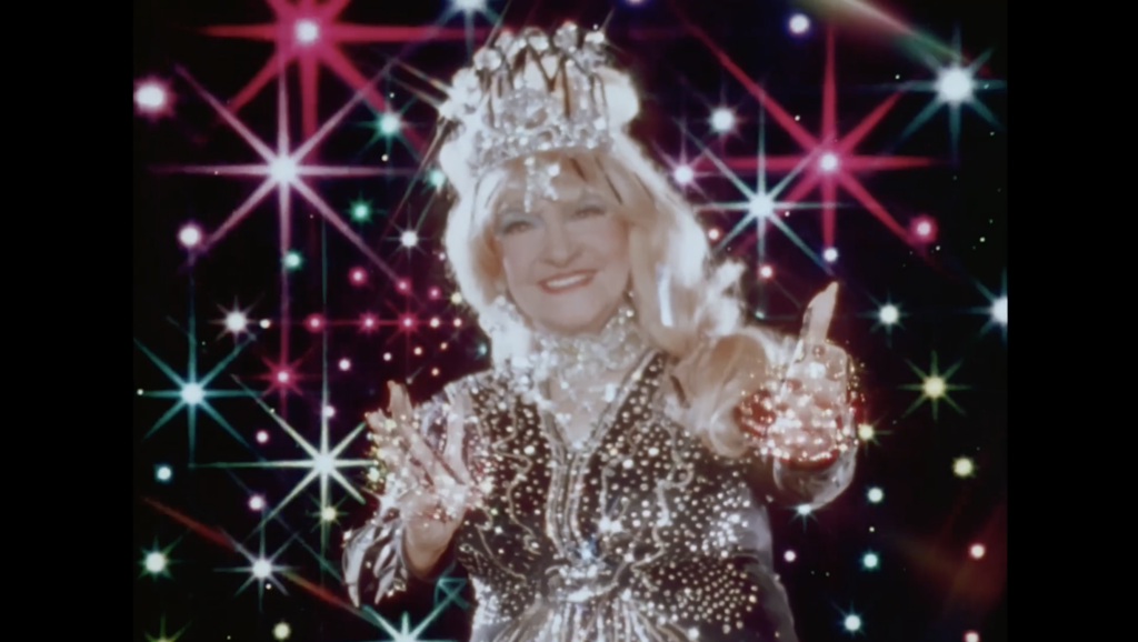 Ruth Norman as Uriel, still from THE ARRIVAL film, 1980, courtesy Unarius Educational Foundation