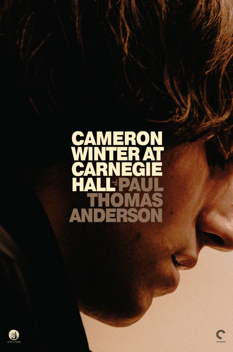 CAMERON WINTER AT CARNEGIE HALL