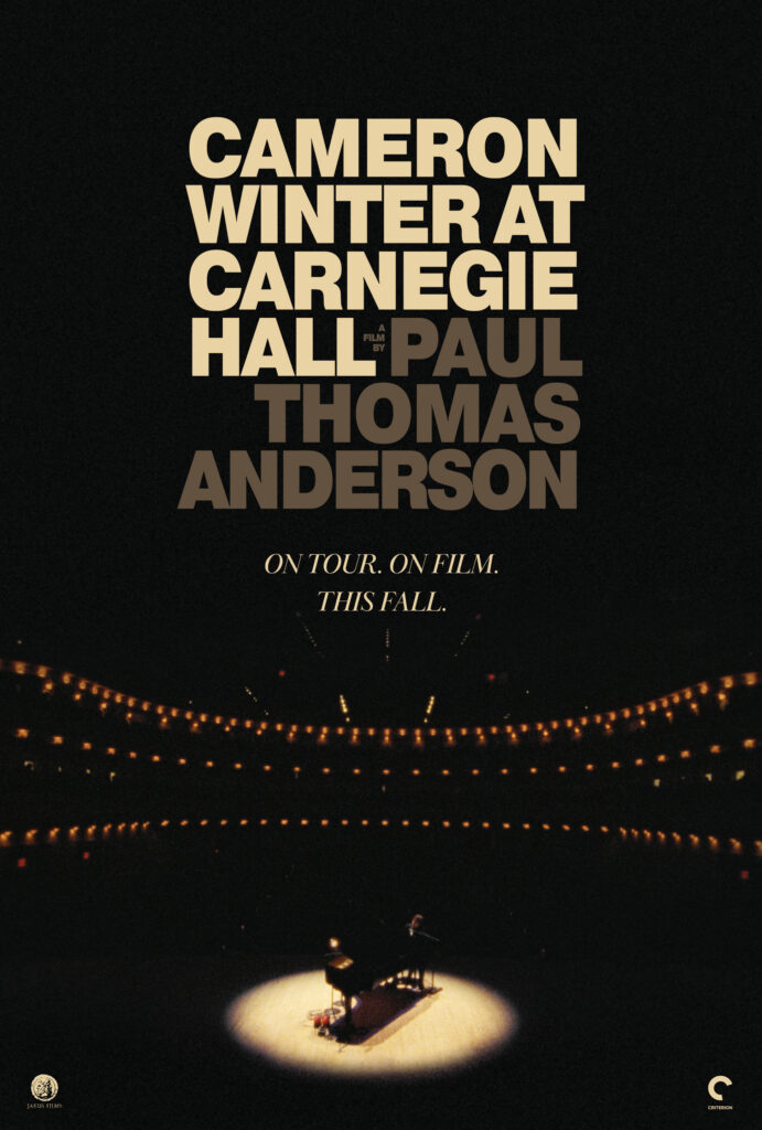 Cameron Winter at Carnegie Hall