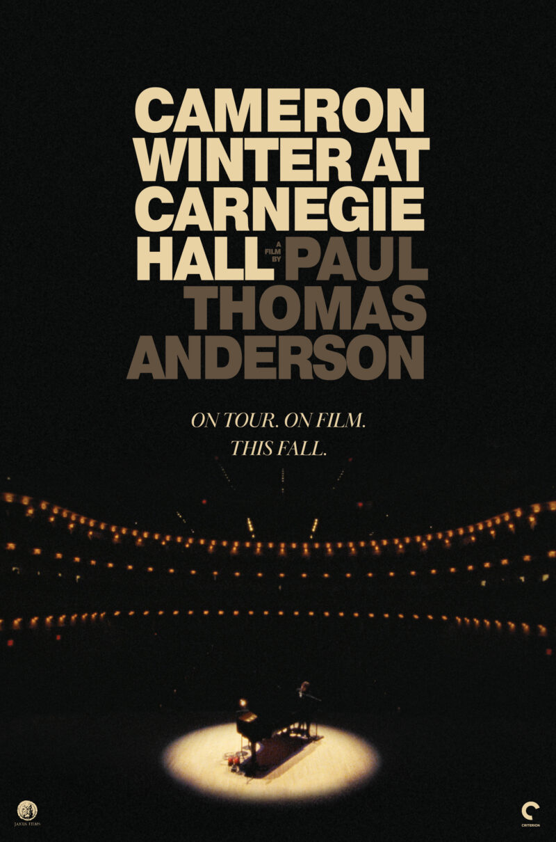 CAMERON WINTER AT CARNEGIE HALL