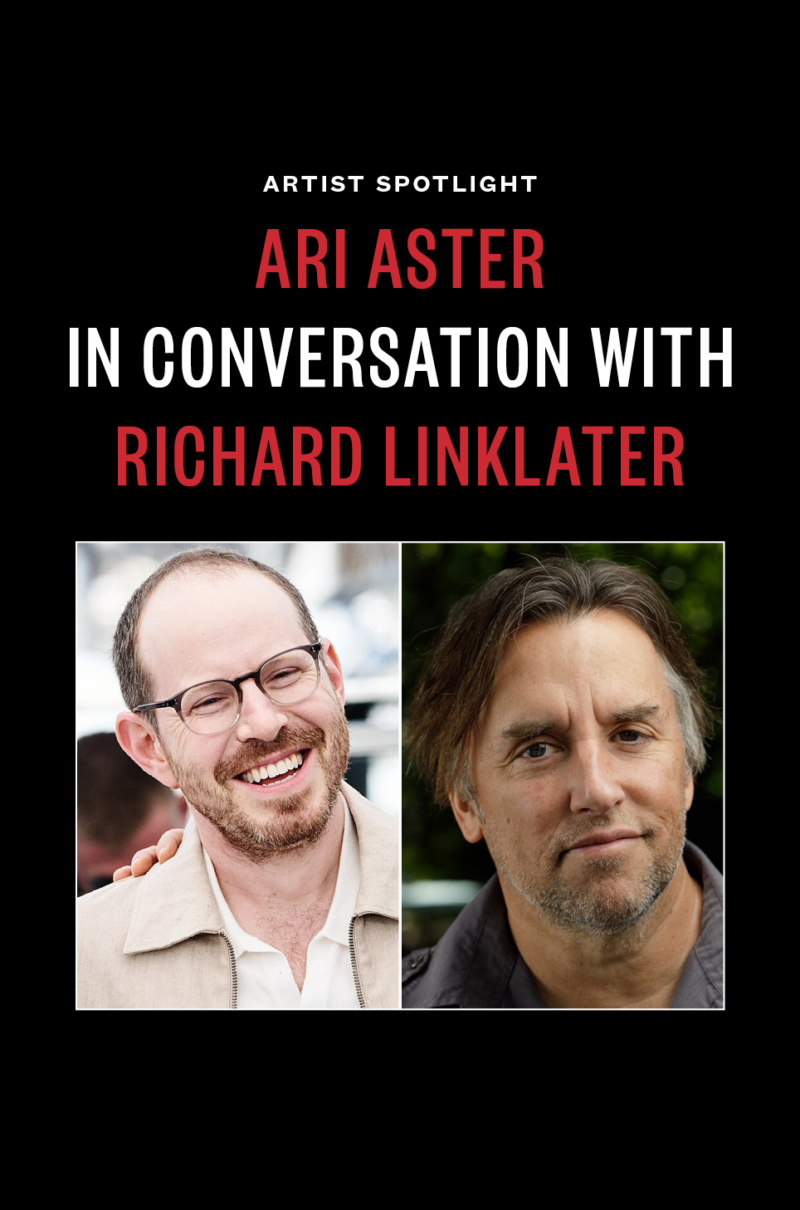Artist Spotlight: Ari Aster In Conversation with Richard Linklater