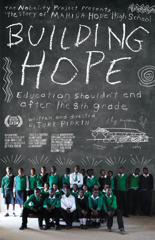 The Nobelity Project presents BUILDING HOPE
